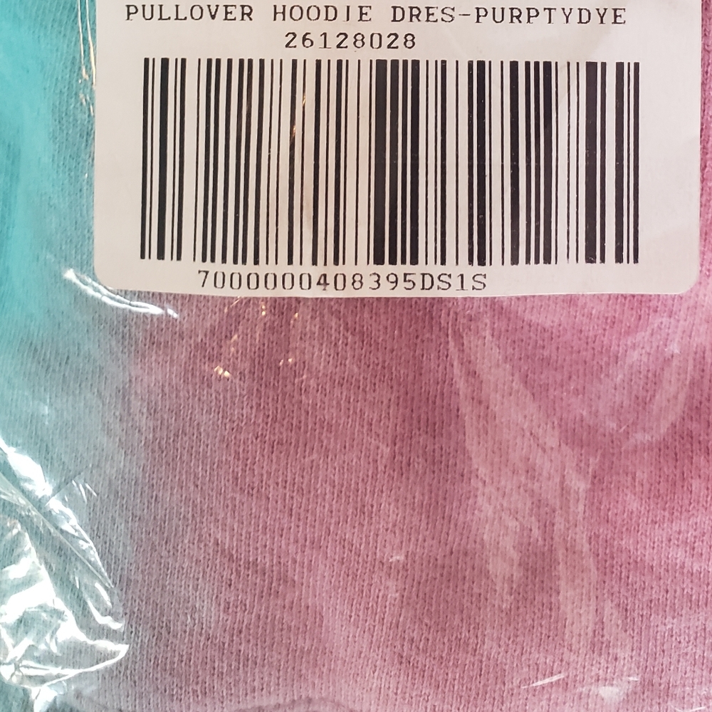 VS PINK SPIRITUAL GANGSTER X PINK COLLAB HOODIE DRESS - Picture 9 of 9
